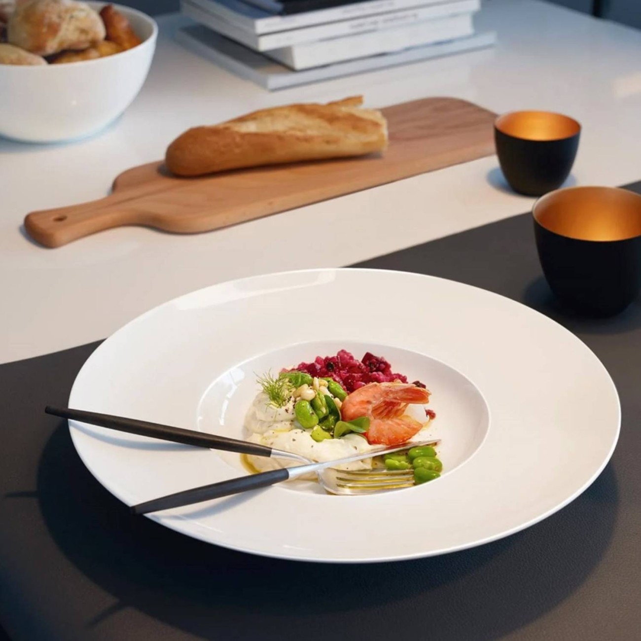 ASA Selection Πιάτο 29εκ. gourmet σειρά a table Σαλατιέρες