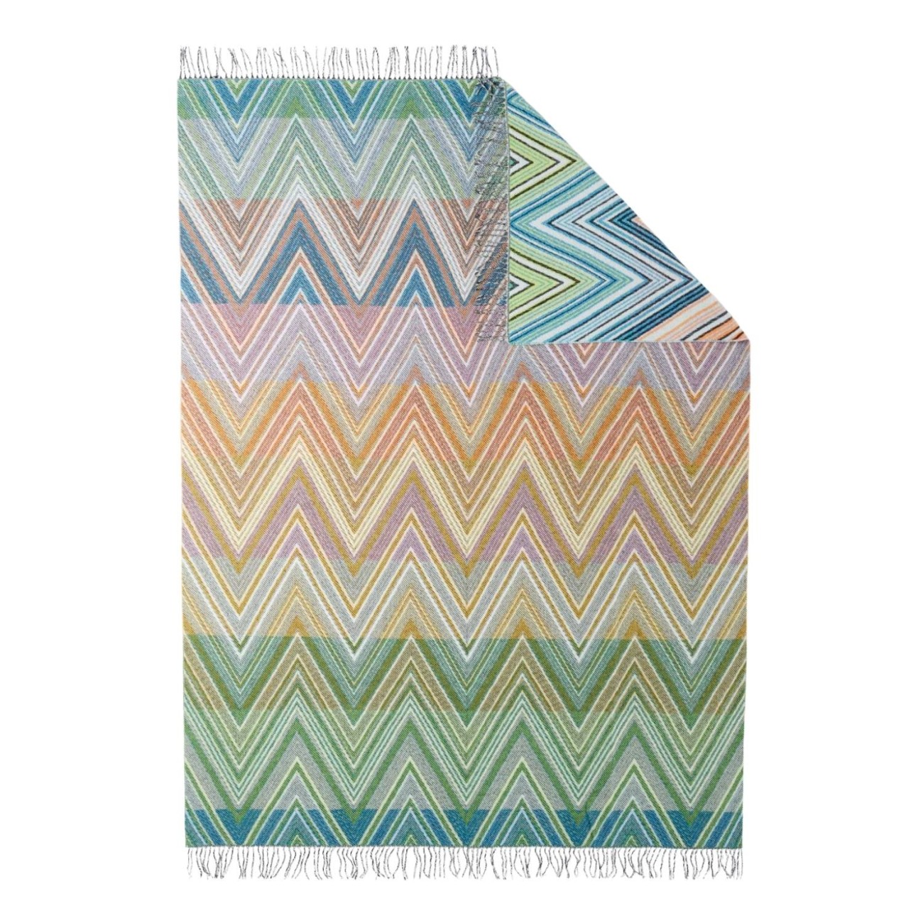 Missoni Ριχτάρι 130x190εκ πράσινο σειρά Plume Μαξιλάρια/Throws