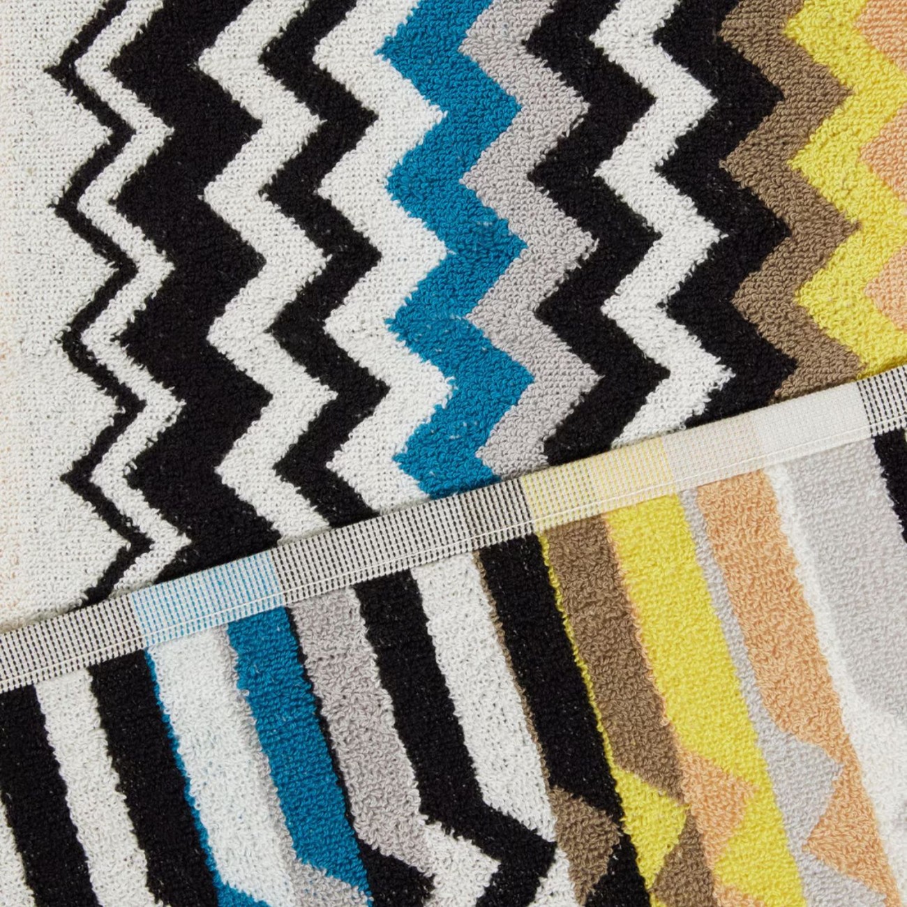 Missoni Πετσέτα μπάνιου 150x100 black multicolor σειρά Best Πετσέτες