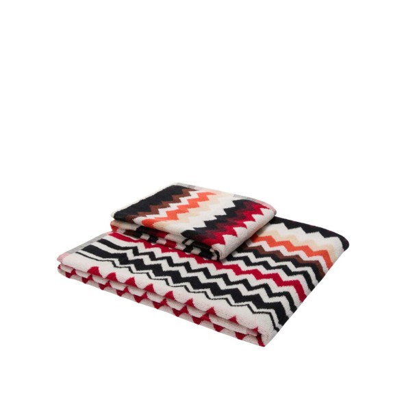 Missoni Σετ 2 τεμ. πετσέτες red multicolor σειρά Best
