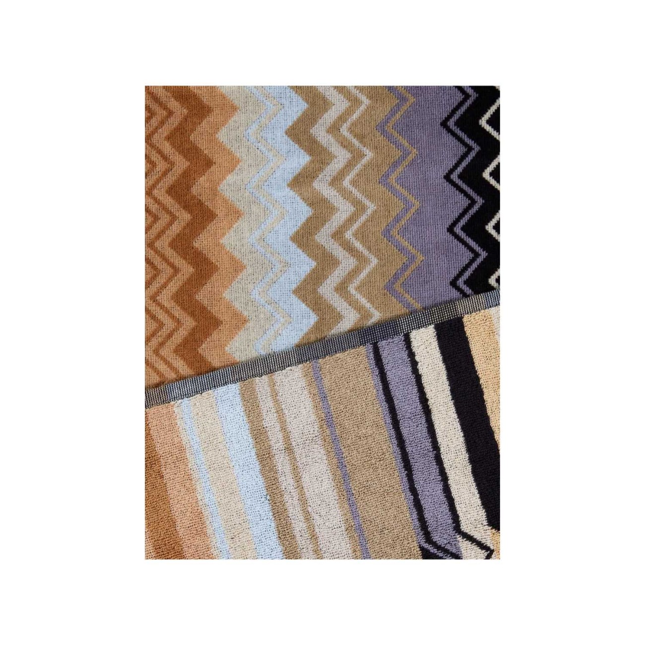 Missoni Πετσέτα μπάνιου 150x100 black multicolor σειρά Giacomo Νέα Είδη