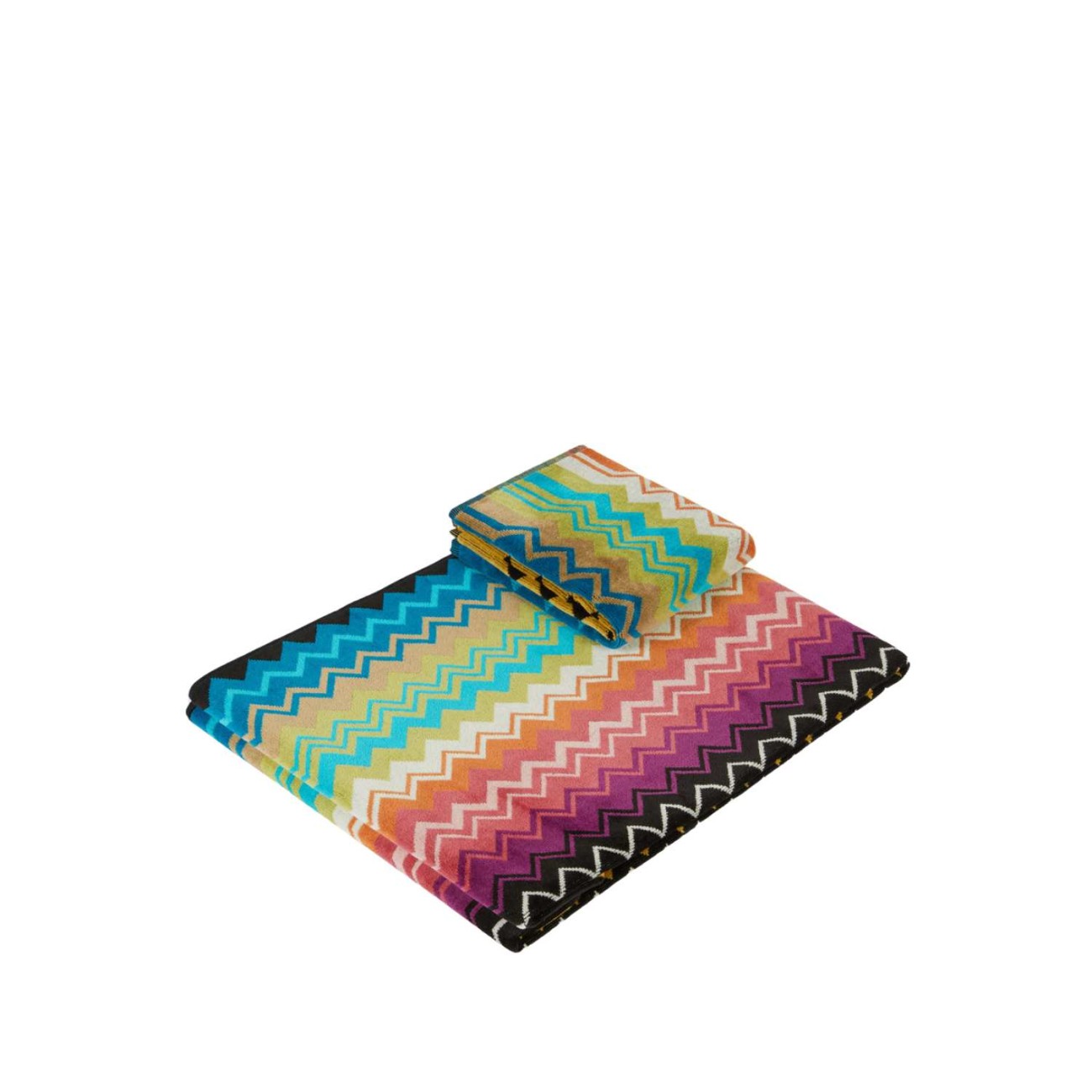 Missoni Σετ 2 τεμ. πετσέτες multicolor σειρά Giacomo Πετσέτες