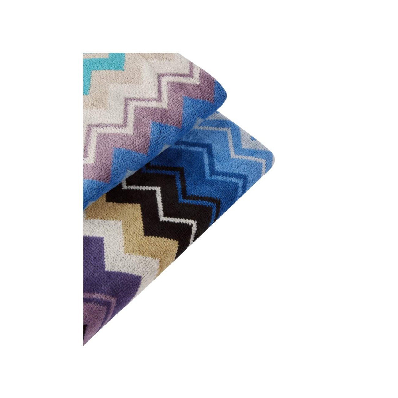 Missoni Σετ 2 τεμ. πετσέτες τυρκουάζ σειρά Giacomo Πετσέτες