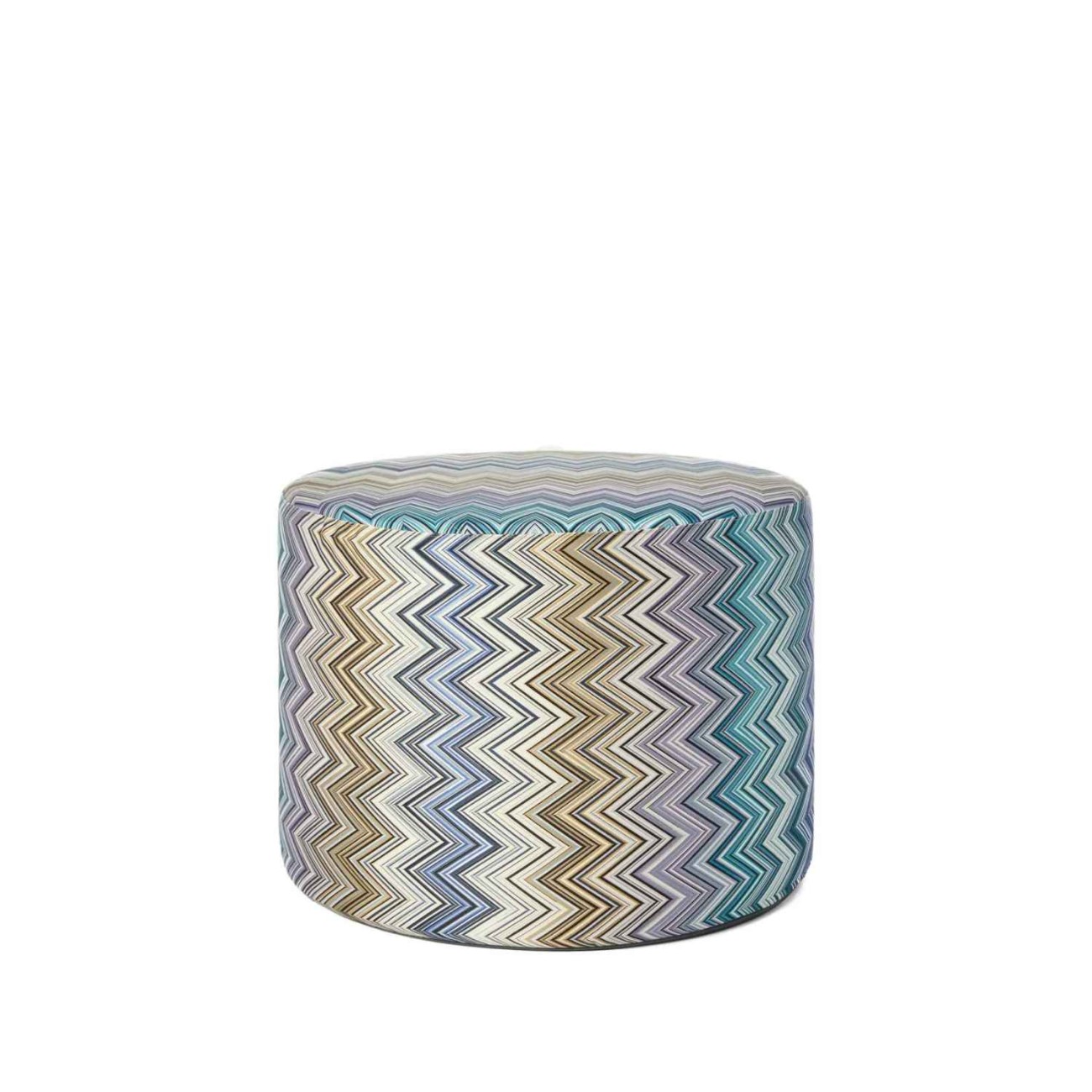 Missoni Πουφ 40x30εκ blue multicolor σειρά Jarris Missoni Λευκά Είδη