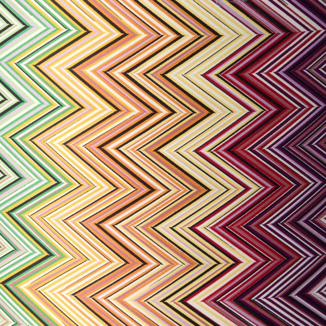 Missoni Πουφ 40x30εκ red multicolor σειρά Jarris Σκαμπό