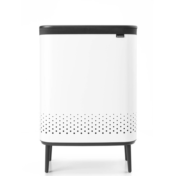 Brabantia Δοχείο για άπλυτα 2X45lt White σειρά BO Laundry bin HI