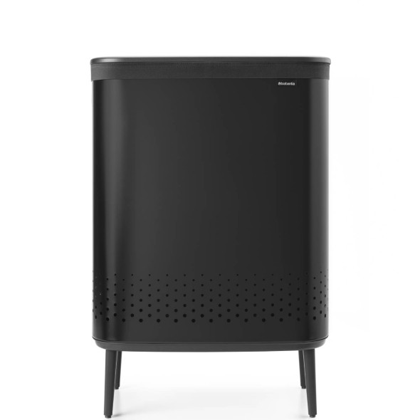 Brabantia Δοχείο για άπλυτα 2X45lt Matt Black σειρά BO Laundry bin HI
