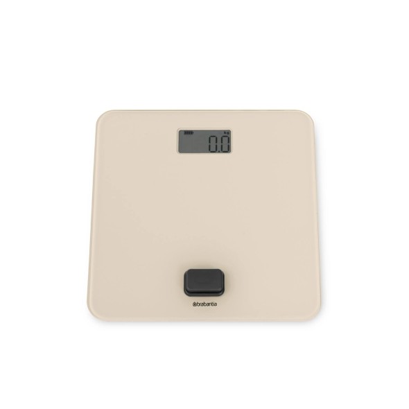 Brabantia Ζυγαριά μπάνιου Soft Beige Battery Free σειρά Renew Brabantia Ζυγαριά μπάνιου Soft Beige Battery Free σειρά Renew