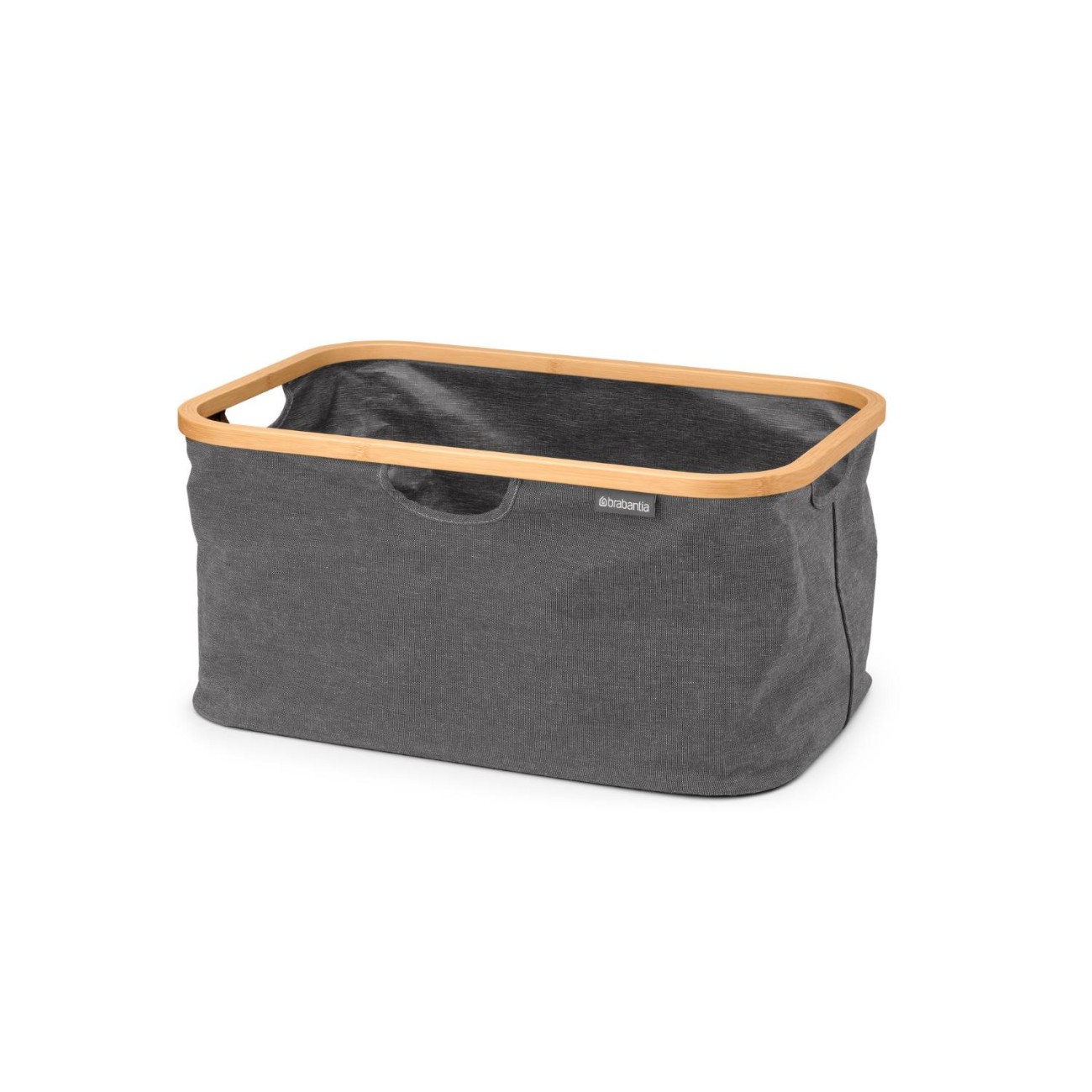 Brabantia Καλάθι απλύτων 40 λτ. αναδιπλούμενο Pepper Black Laundry