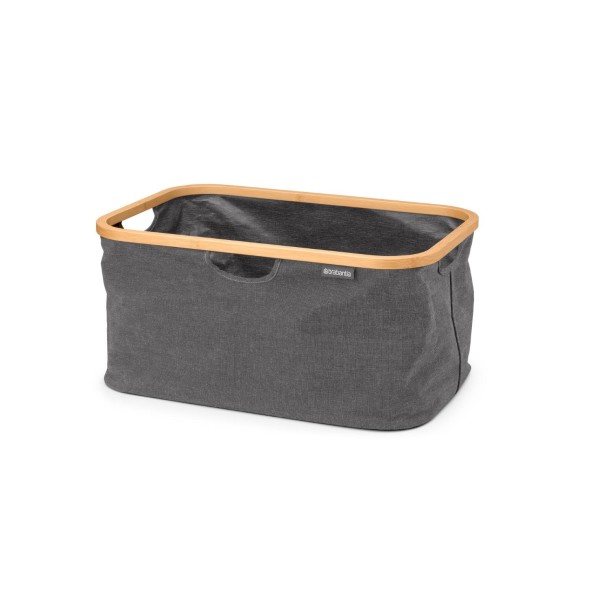 Brabantia Καλάθι απλύτων 40 λτ. αναδιπλούμενο Pepper Black Brabantia Καλάθι απλύτων 40 λτ. αναδιπλούμενο Pepper Black