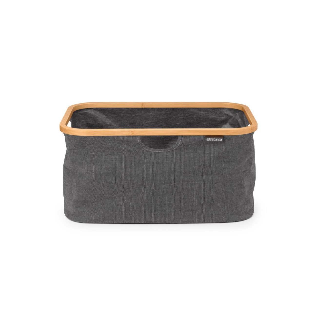 Brabantia Καλάθι απλύτων 40 λτ. αναδιπλούμενο Pepper Black Laundry