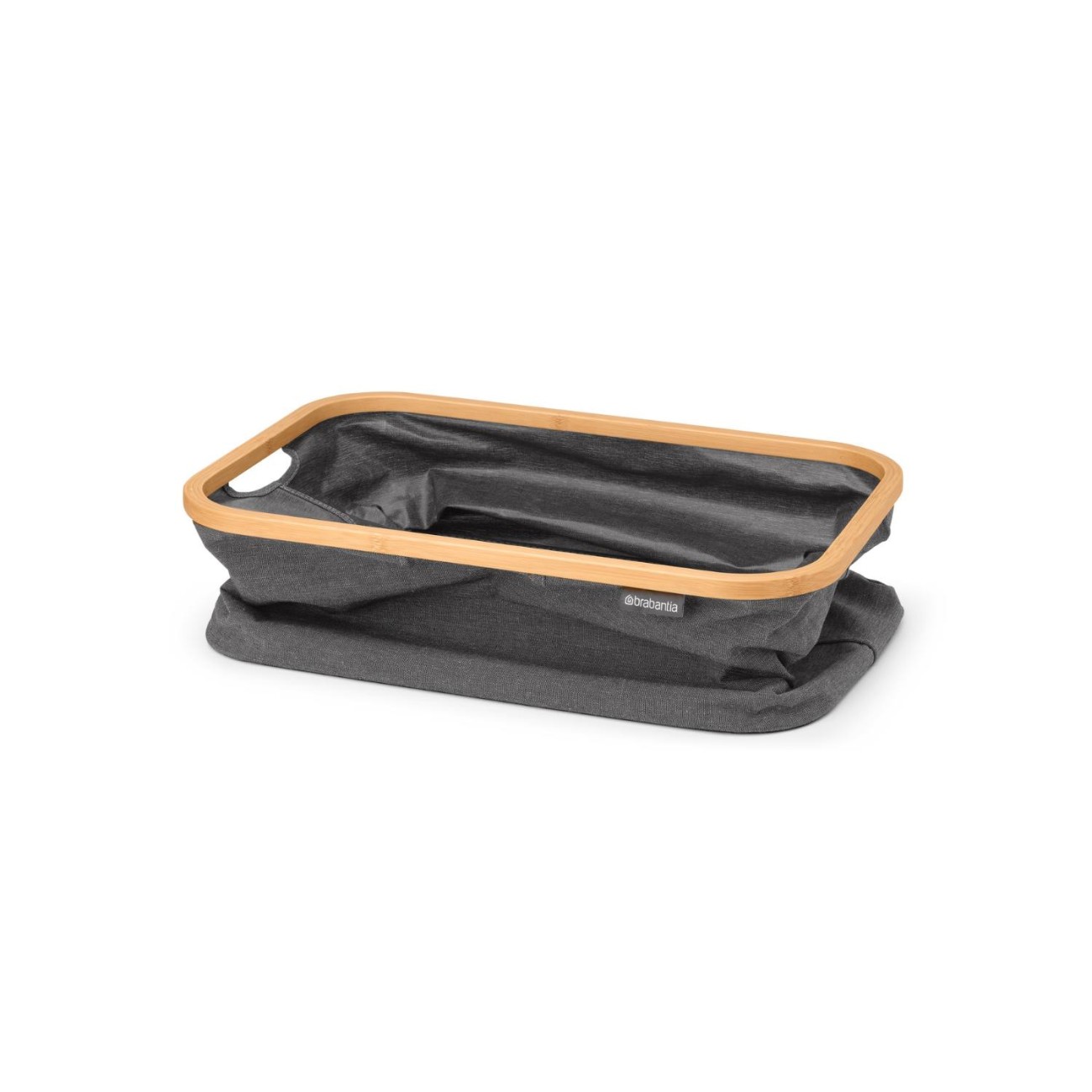 Brabantia Καλάθι απλύτων 40 λτ. αναδιπλούμενο Pepper Black Laundry