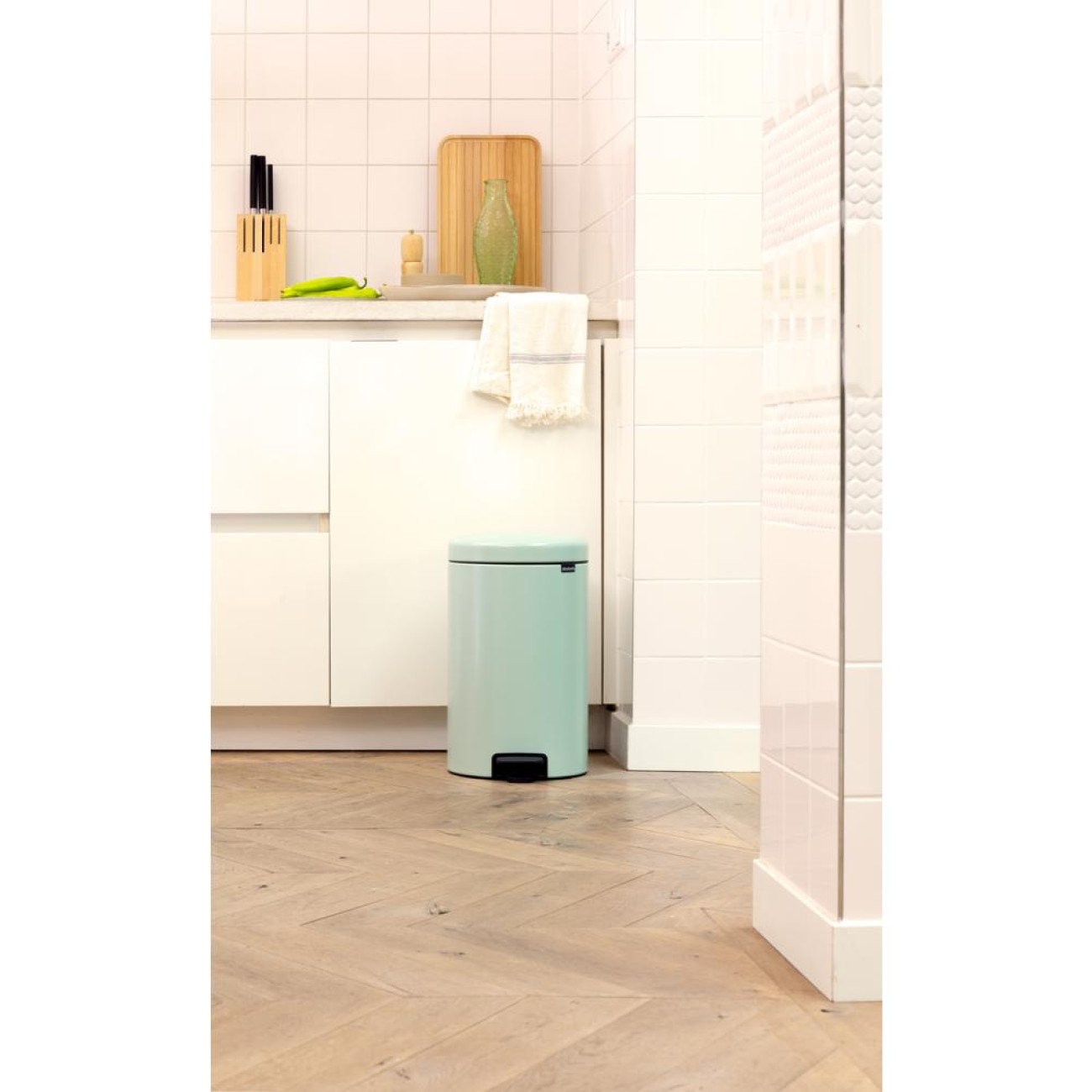 Brabantia Δοχείο απορριμμάτων 12 λτ. Jade Green σειρά NewIcon Κάδοι Απορριμμάτων 