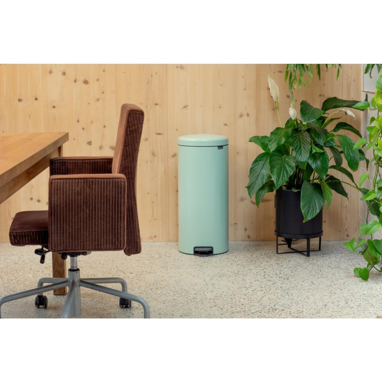 Brabantia Δοχείο απορριμμάτων 30 λτ. Jade Green σειρά New Icon Κάδοι Απορριμμάτων 