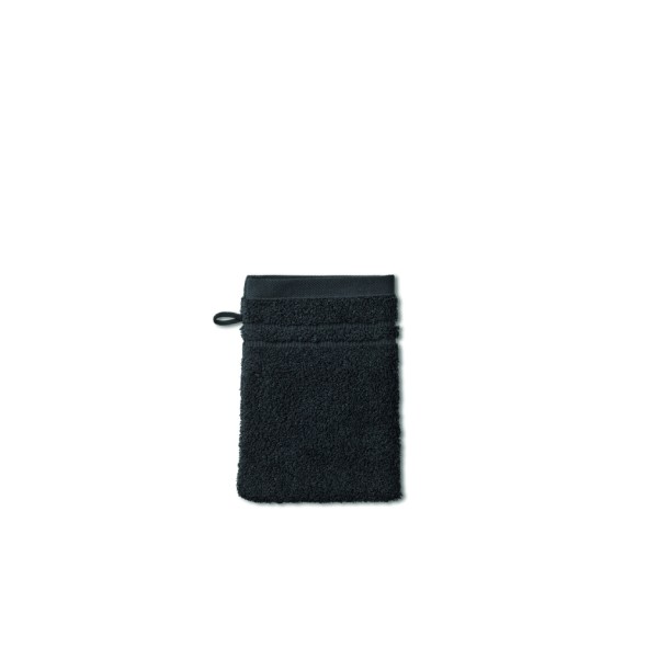Kela Γάντι μπάνιου 15x21cm μαύρο σειρά Leonora Kela Γάντι μπάνιου 15x21cm μαύρο σειρά Leonora