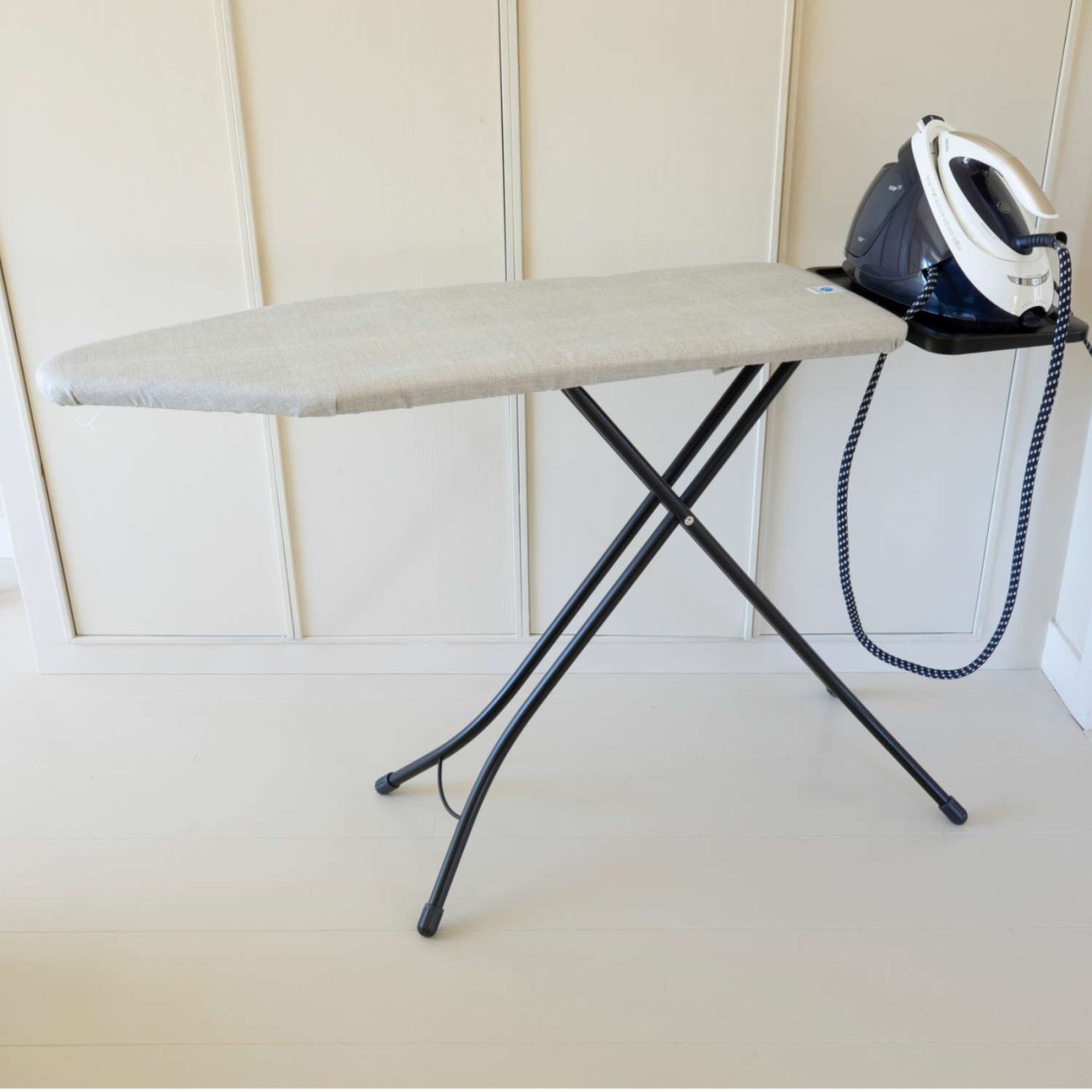 Brabantia Σιδερώστρα C 124Χ45 SSUH Denim Grey Σιδερώστρες