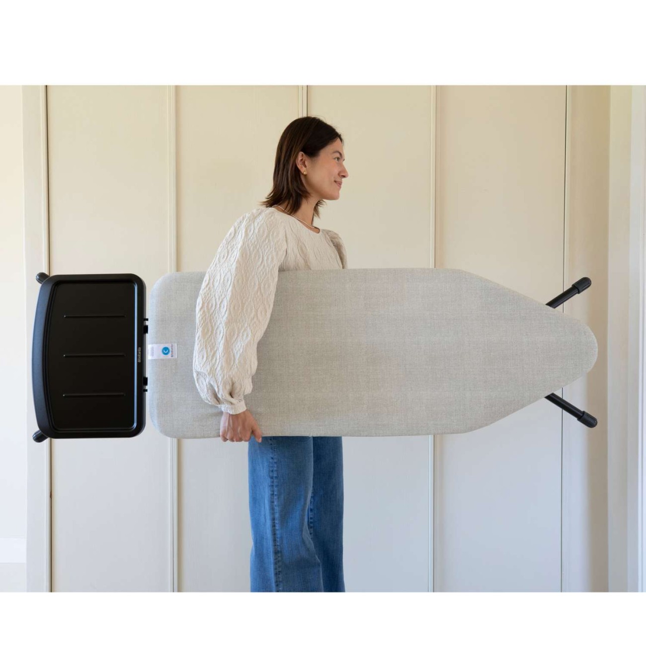 Brabantia Σιδερώστρα C 124Χ45 SSUH Denim Grey Σιδερώστρες