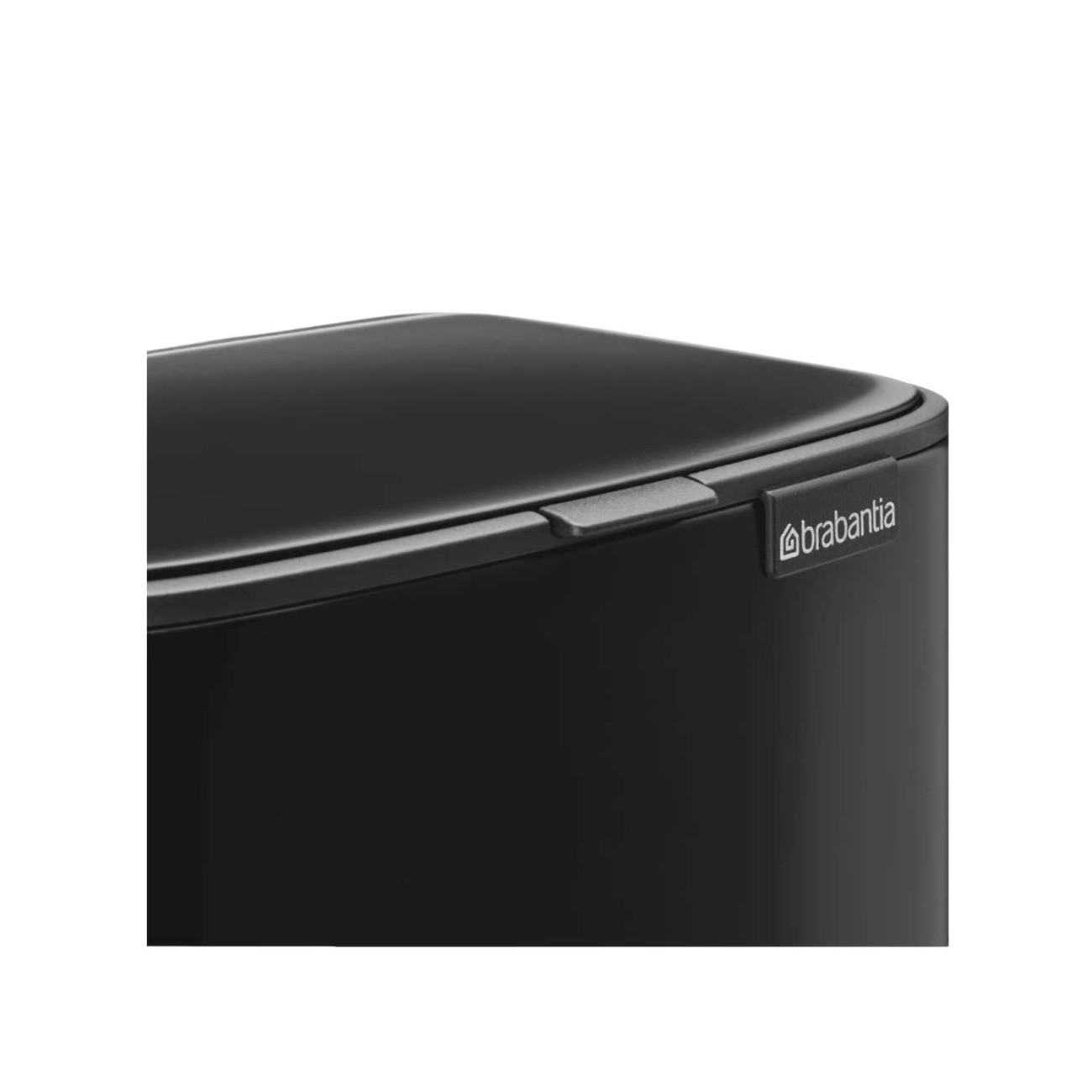Brabantia Δοχείο Απορριμάτων 7lt Matt Black σειρά Bo Pedal Κάδοι Απορριμμάτων 