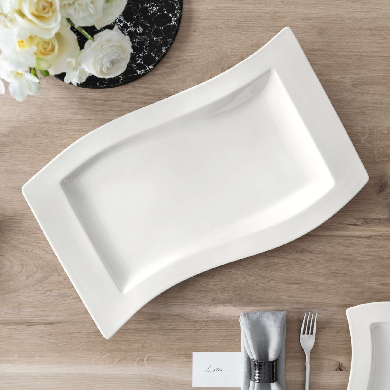 Villeroy & Boch Πιατέλλα 49Χ30 εκ. σειρά New Wave 