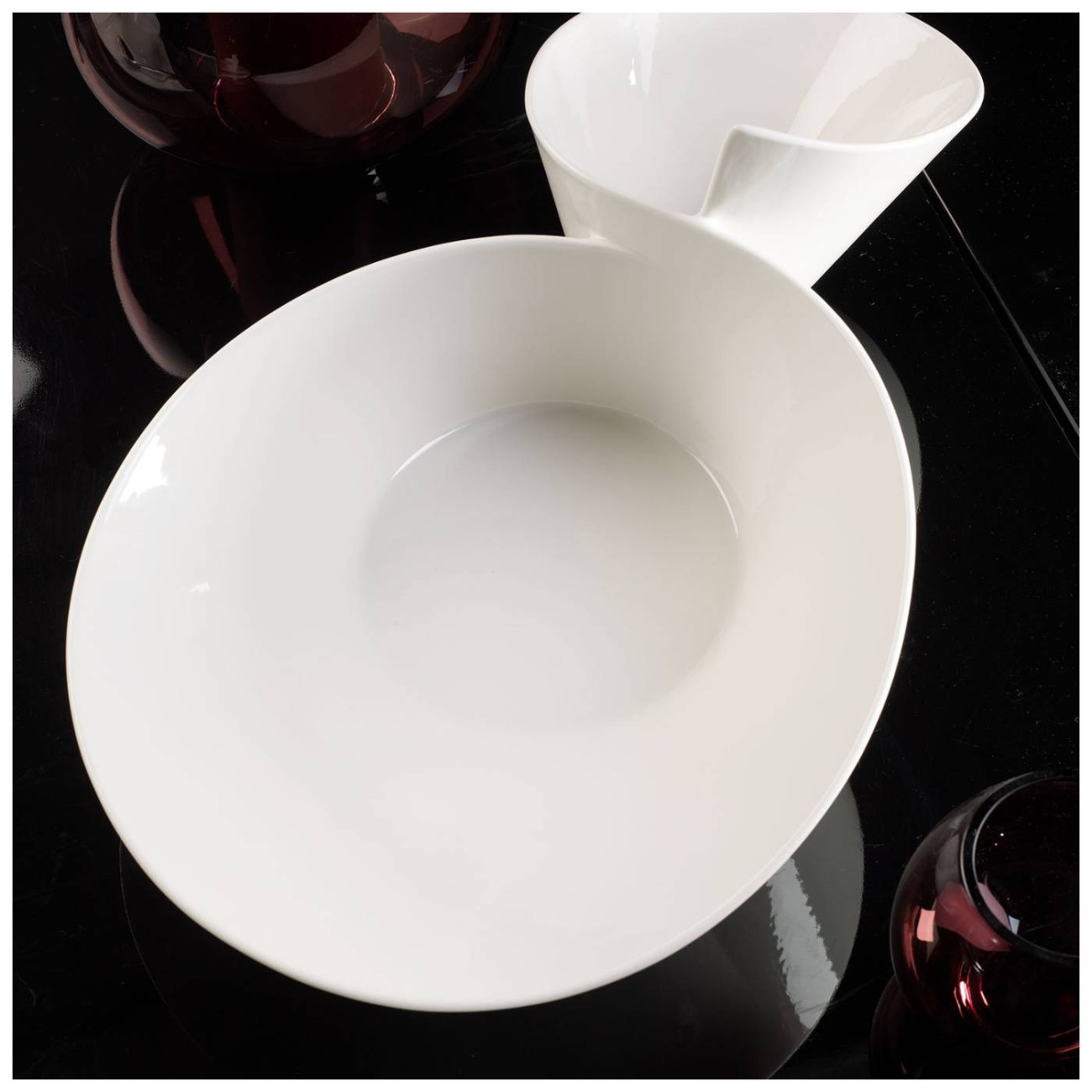 Villeroy & Boch Σαλατιέρα διπλή 49Χ27εκ. σειρά New Wave 