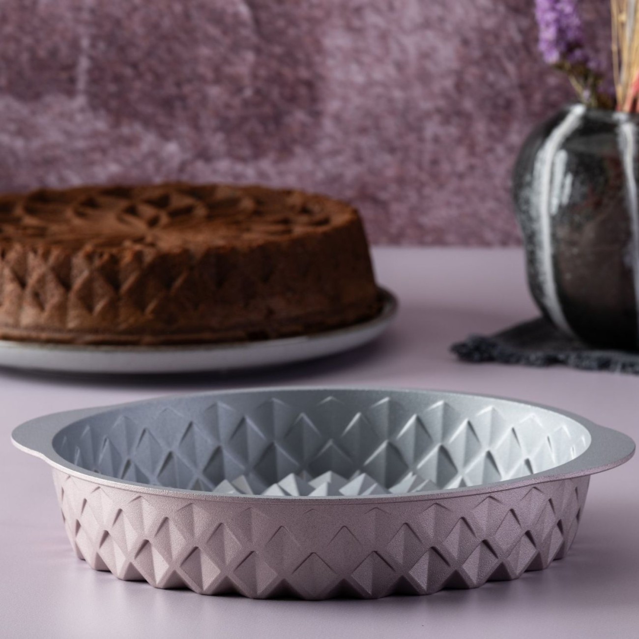 Dr Oetker Φόρμα κέικ Φ26 Χ 5,5 εκ./2 λτ Mandala rose gold σειρά Creative Φόρμες Κέικ