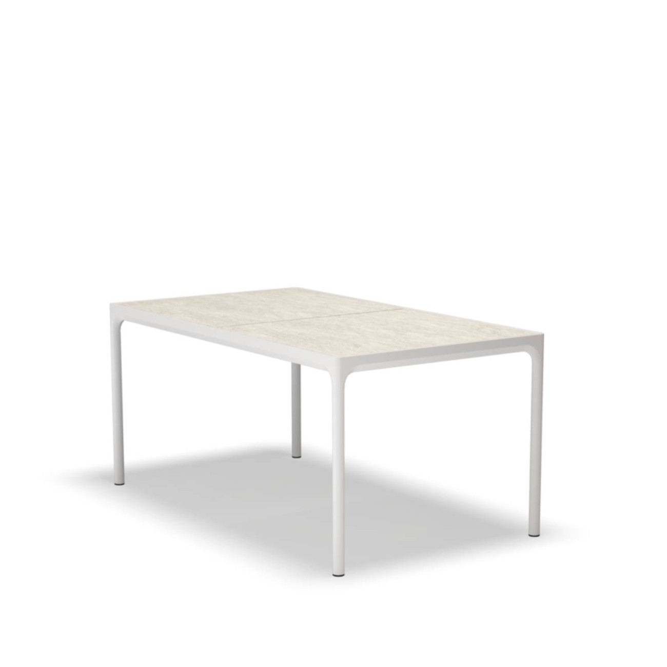 Houe Τραπέζι 160x90x74cm κεραμικό με ατσάλινο σκελετό σειρά FOUR Έπιπλα Κήπου