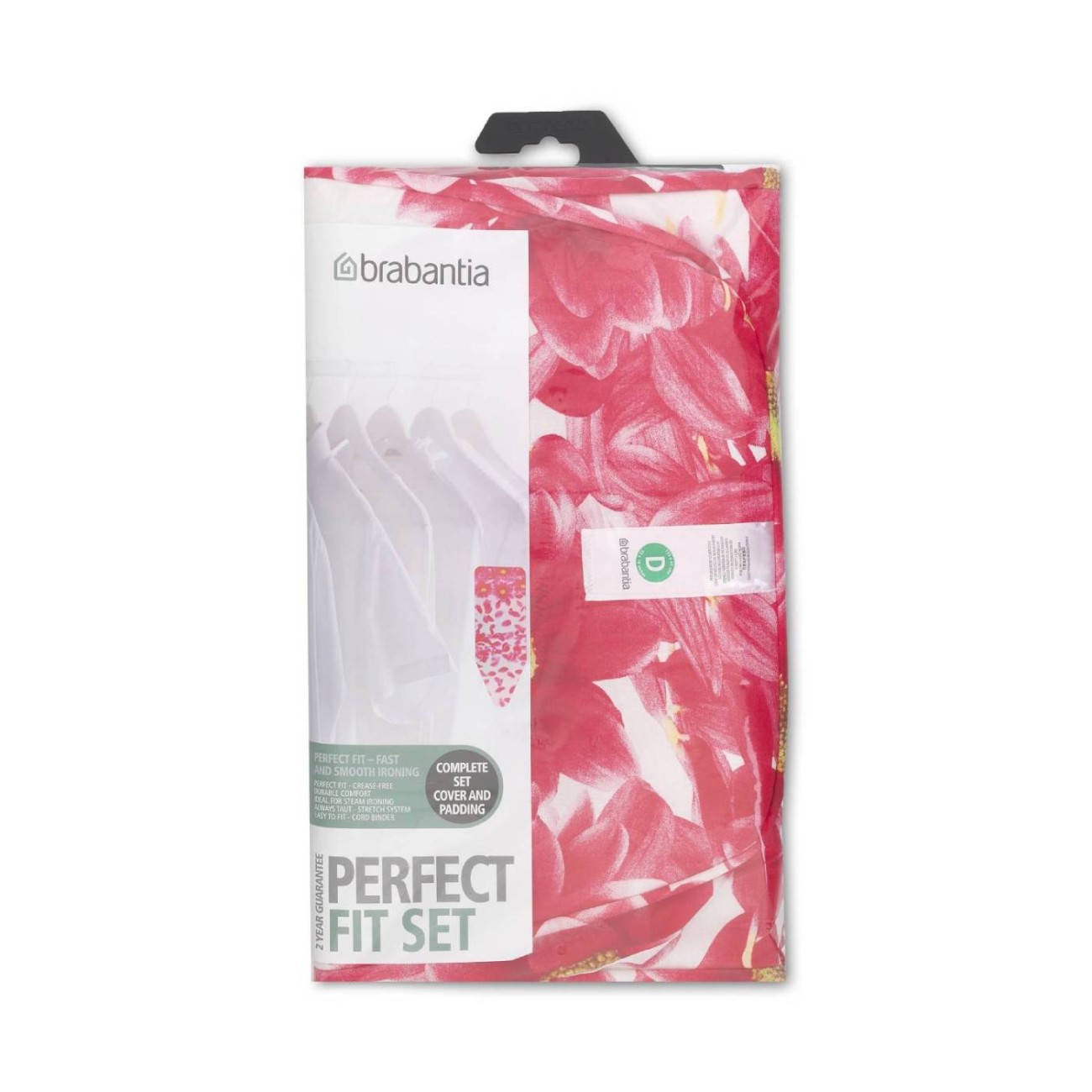 Brabantia Σιδερόπανο D 135Χ45cm 4mm με τσόχα Colourful Σιδερώστρες/Απλώστρες