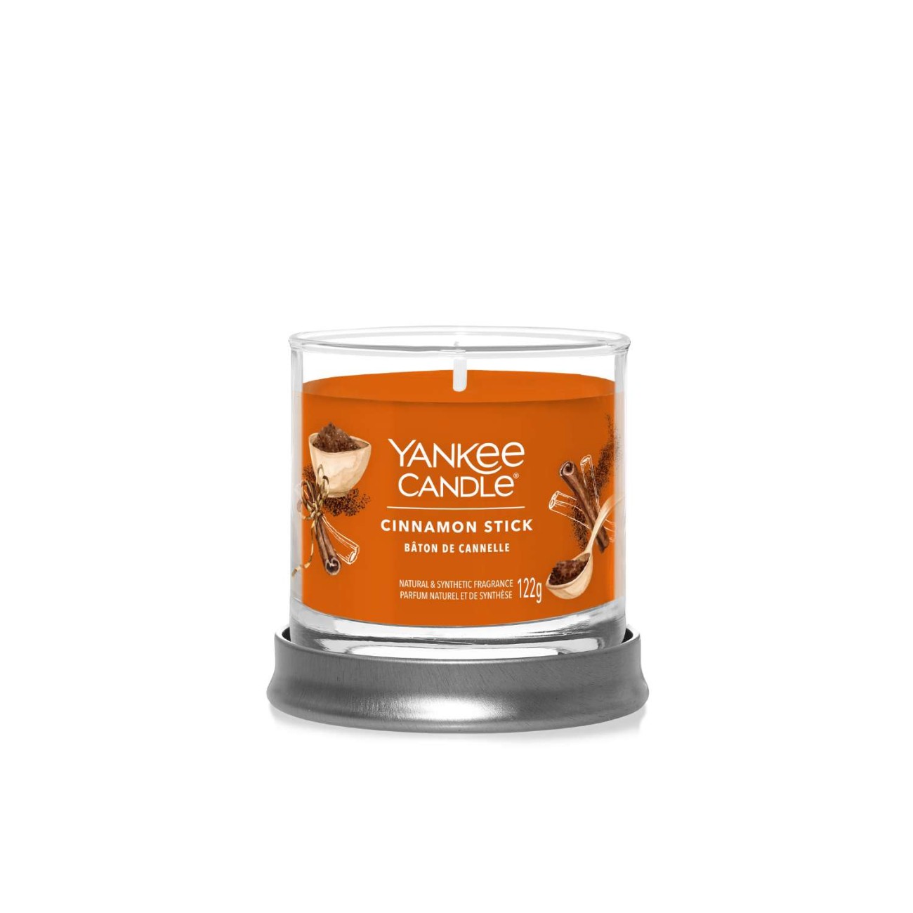 Yankee Candle Αρωματικό Κερί Signature σε Γυάλινο Δοχείο Small σειρά Cinnamon stick Αρωματικα Κεριά