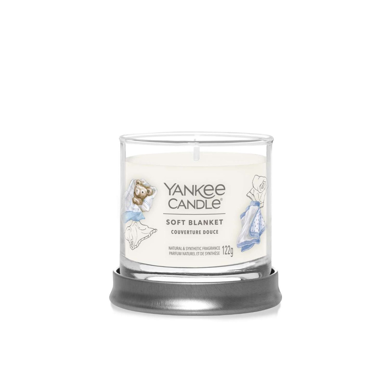 Yankee Candle Αρωματικό Κερί Signature σε Γυάλινο Δοχείο Small σειρά Soft Blanket Αρωματικα Κεριά
