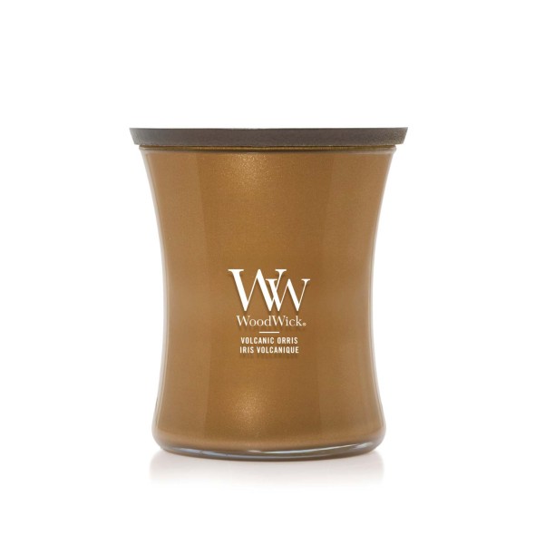 WoodWick Αρωματικό Κερί σε Γυάλινο Δοχείο σειρά Precious Metal Volcanic Orris (275γρ.) WoodWick Αρωματικό Κερί σε Γυάλινο Δοχείο σειρά Precious Metal Volcanic Orris (275γρ.)