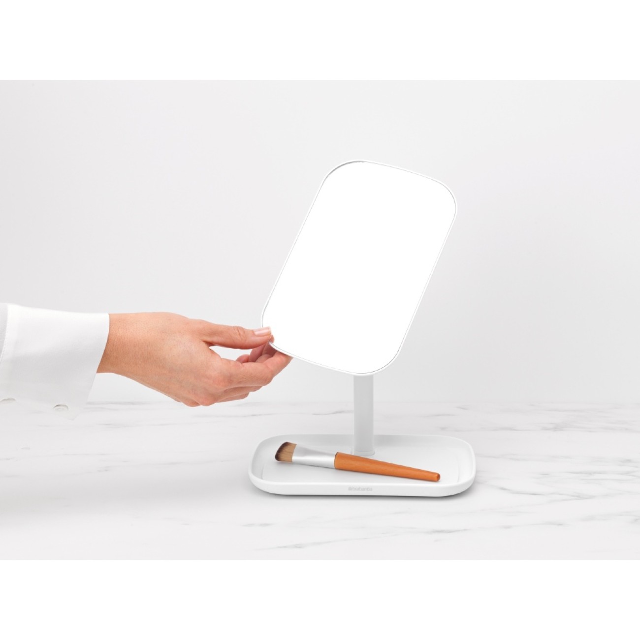 Brabantia Καθρεφτης Μπανιου White σειρά Renew Αξεσουάρ Μπάνιου
