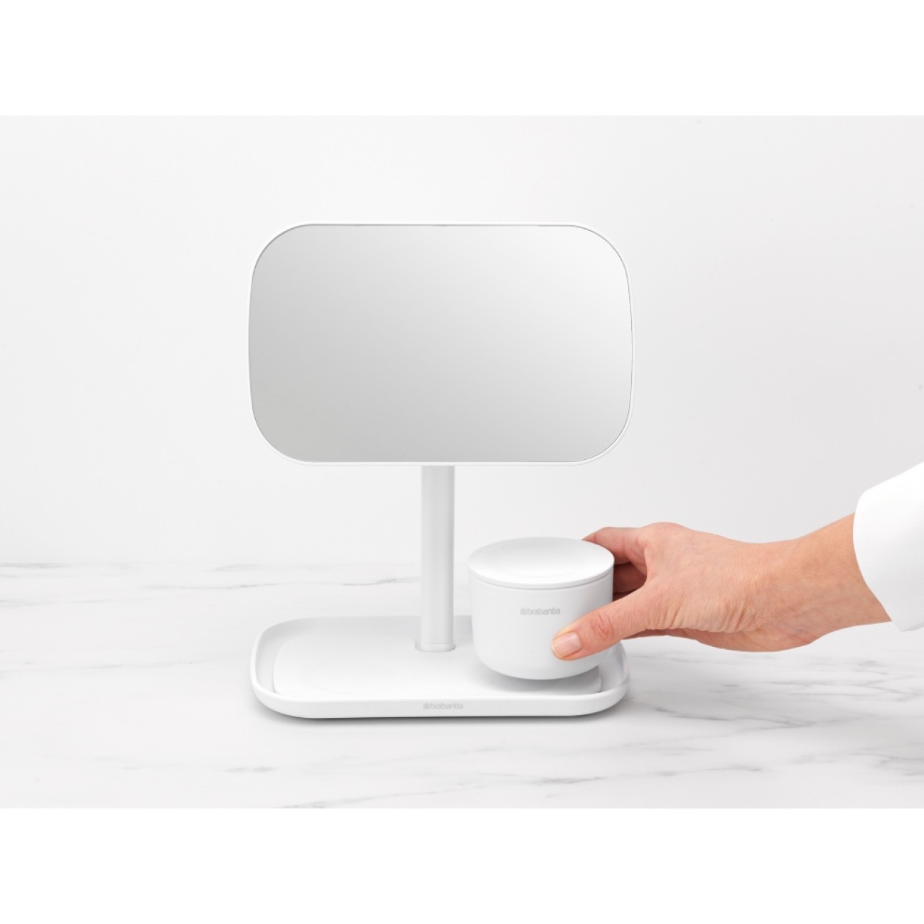 Brabantia Καθρεφτης Μπανιου White σειρά Renew Αξεσουάρ Μπάνιου