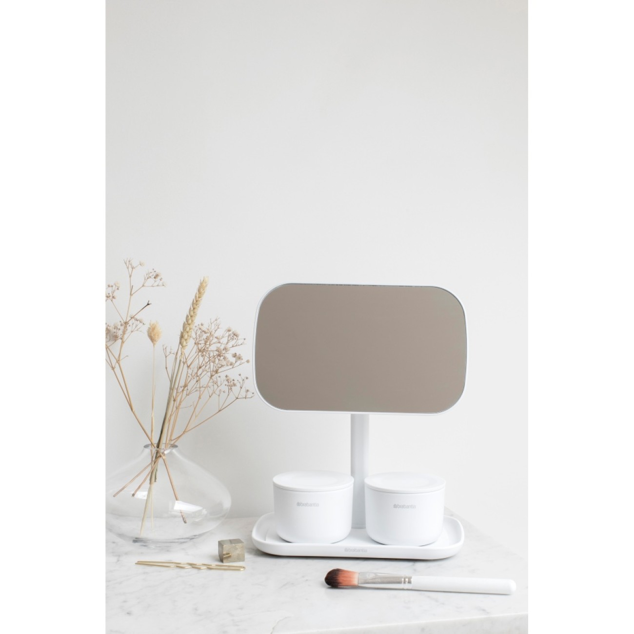 Brabantia Καθρεφτης Μπανιου White σειρά Renew Αξεσουάρ Μπάνιου