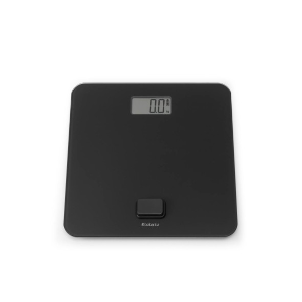 Brabantia Ψηφιακή ζυγαριά μπάνιου 30Χ30Χ4,3 εκ. Dark Grey Battery Free σειρά ReNew Brabantia Ψηφιακή ζυγαριά μπάνιου 30Χ30Χ4,3 εκ. Dark Grey Battery Free σειρά ReNew