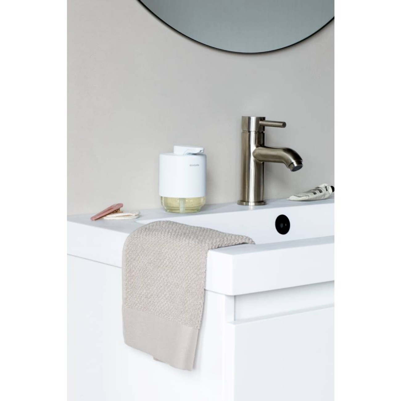 Brabantia Σαπουνοθήκη Dispenser Mineral Fresh White σειρά Mindset
 Αξεσουάρ Μπάνιου
