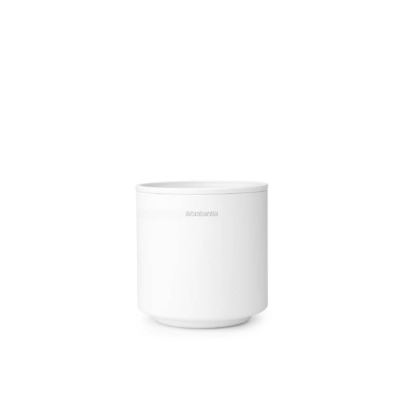 Brabantia Θήκη Οδοντόβουρτσας Dispenser Mineral Fresh White σειρά Mindset 
