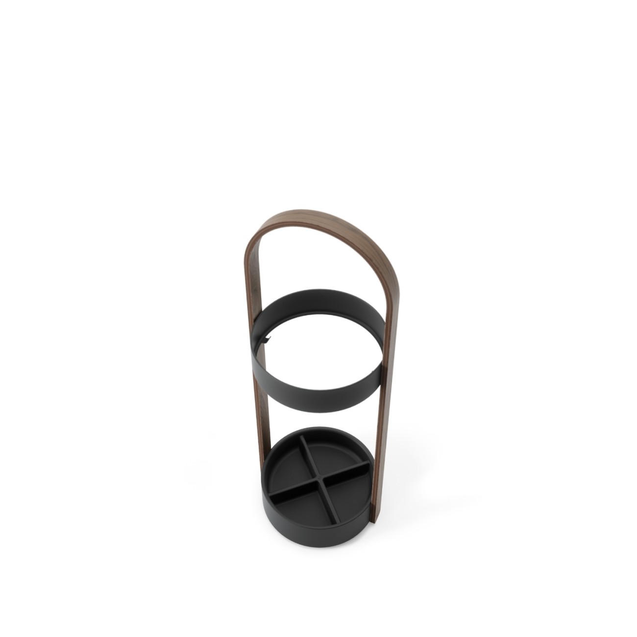 Umbra Ομπρελοθήκη 68cm μαύρο/καρυδί σειρά Bellwood Ομπρελοθήκες & Διάφορα Μικροέπιπλα