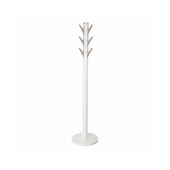 Umbra Καλόγερος 168cm λευκό/νίκελ σειρά Flapper Umbra Καλόγερος 168cm λευκό/νίκελ σειρά Flapper