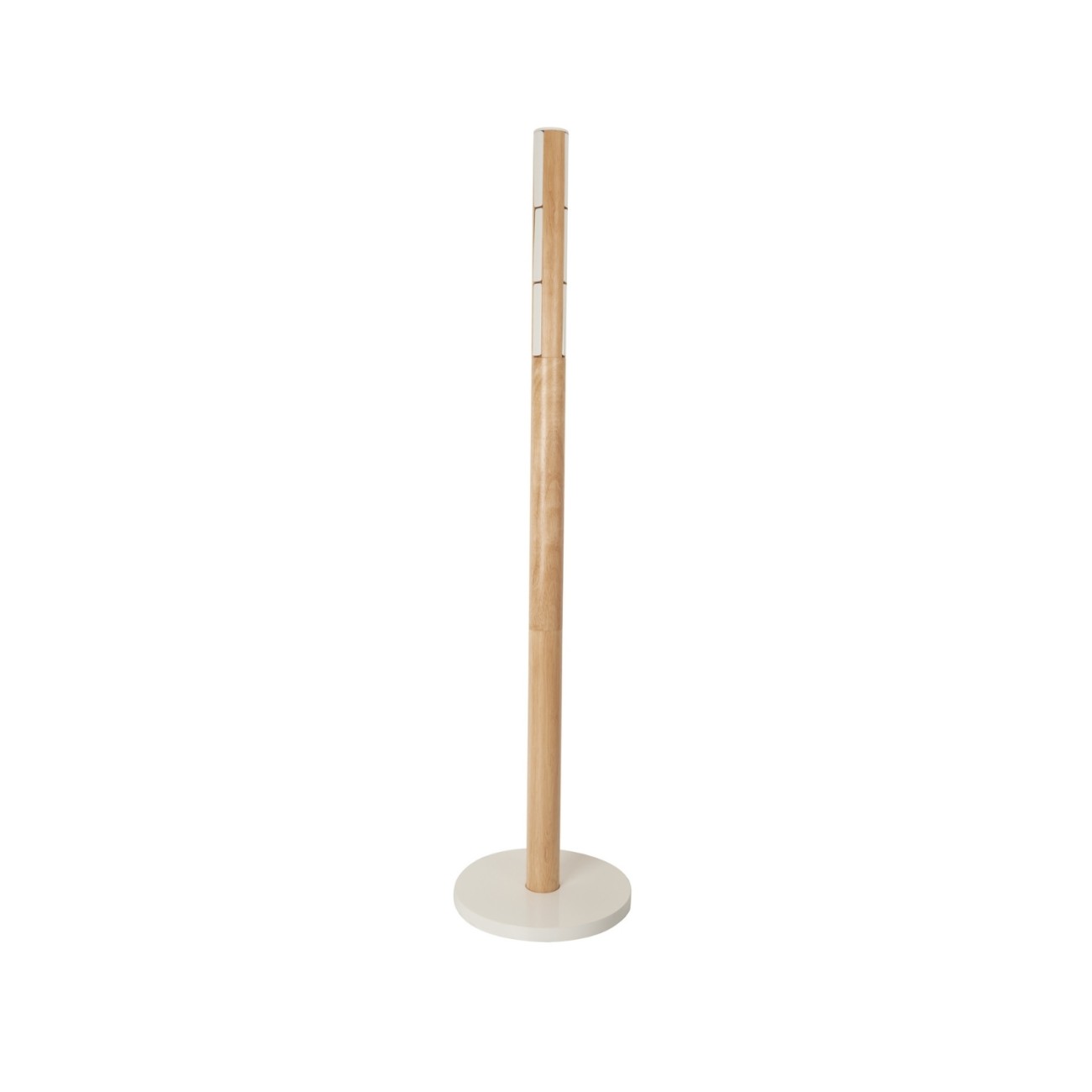 Umbra Καλόγερος 168cm λευκό/φυσικό ξύλο σειρά Flapper Καλόγεροι