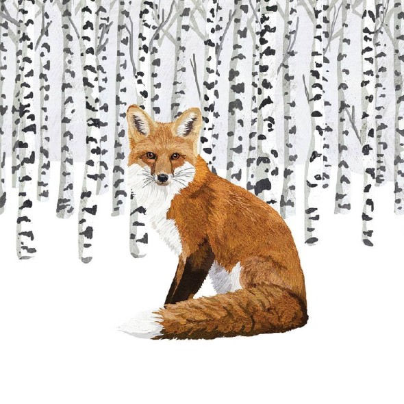 Paperproducts Design - PPD Χαρτοπετσέτα 25x25cm σειρά Wilderness Fox Paperproducts Design - PPD Χαρτοπετσέτα 25x25cm σειρά Wilderness Fox