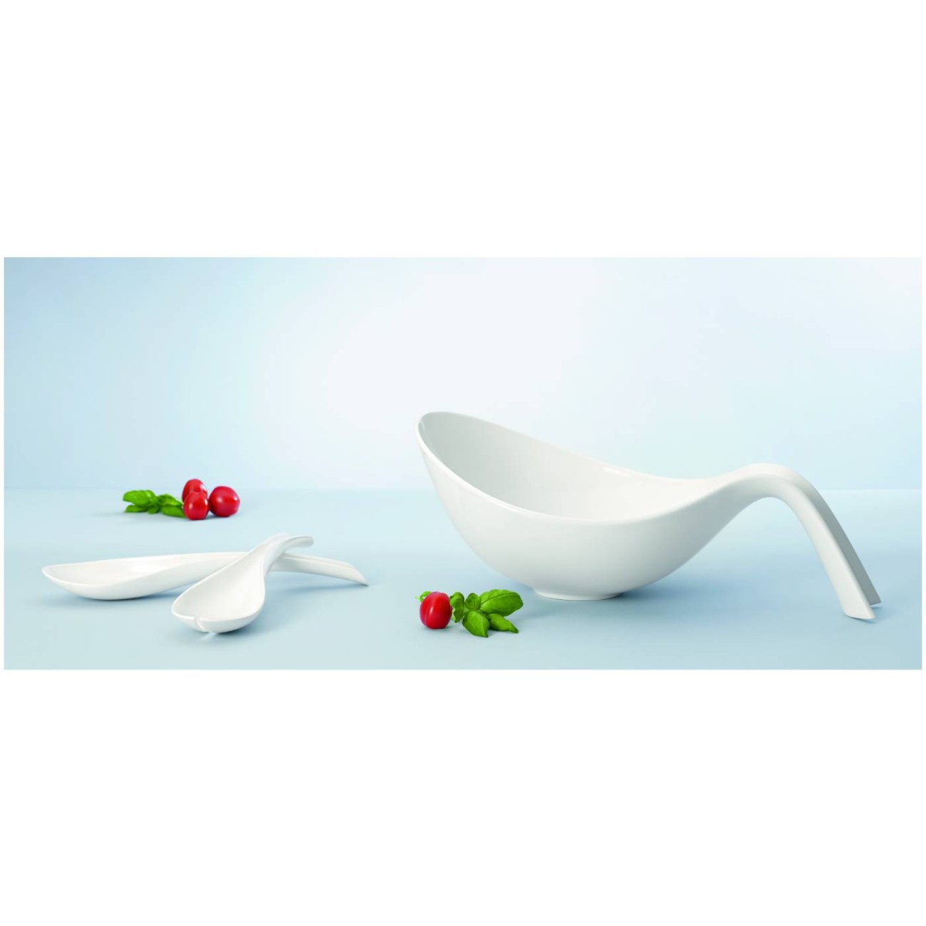 Villeroy & Boch Σαλατιέρα με Σετ Σαλάτας σειρά Flow Flow by Villeroy & Boch