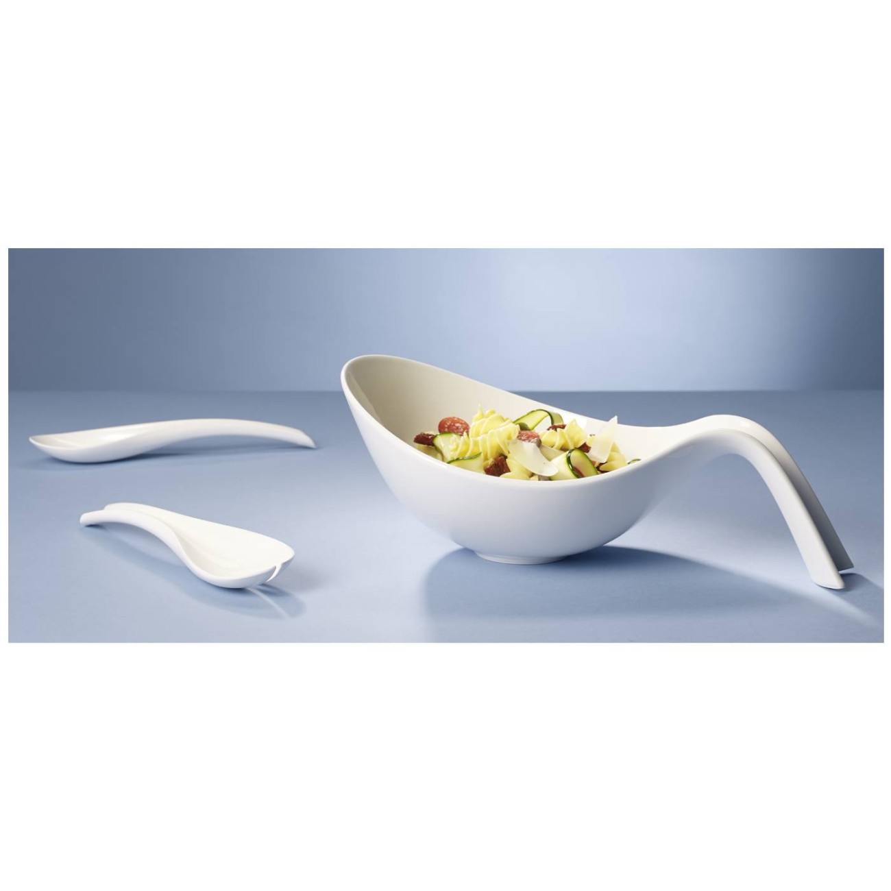 Villeroy & Boch Σαλατιέρα με Σετ Σαλάτας σειρά Flow Flow by Villeroy & Boch