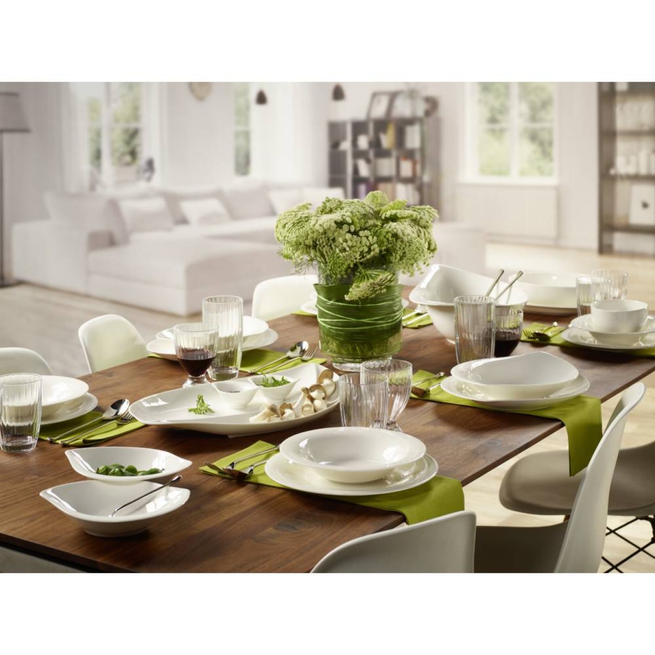 Villeroy & Boch Σαλατιέρα 36Χ24 εκ. σειρά New Cottage Basic Special Serve 