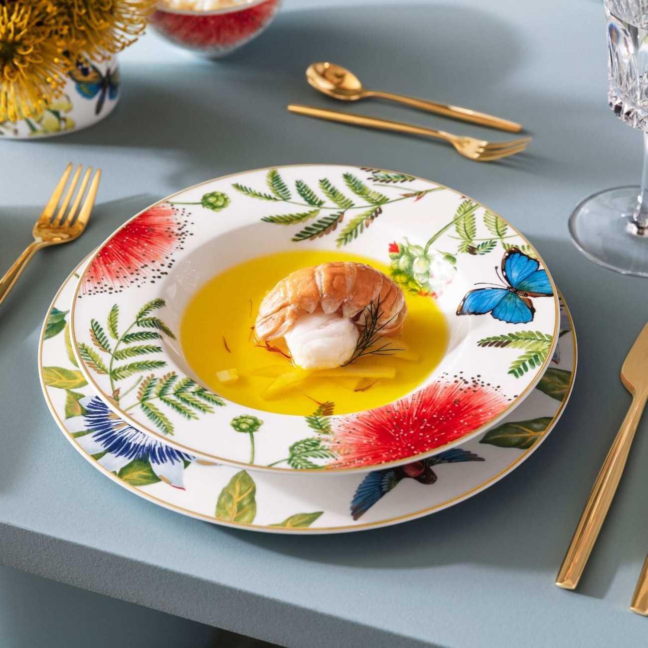 Villeroy & Boch Πιάτο σούπας 24,8 εκ./330ml στρογγυλό σειρά Amazonia Πιάτα βαθιά