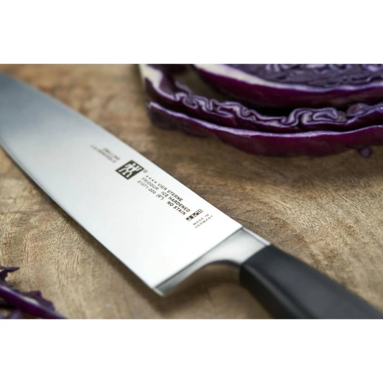 Zwilling J.A Henckels Σετ 2 τεμ. μαχαίρια (μαχαίρι chef 20 εκ. & μαχαίρι ξεφλουδίσματος 10 εκ.) σειρά  ****Vier Sterne Μαχαίρια Κουζίνας & Βάσεις κοπής