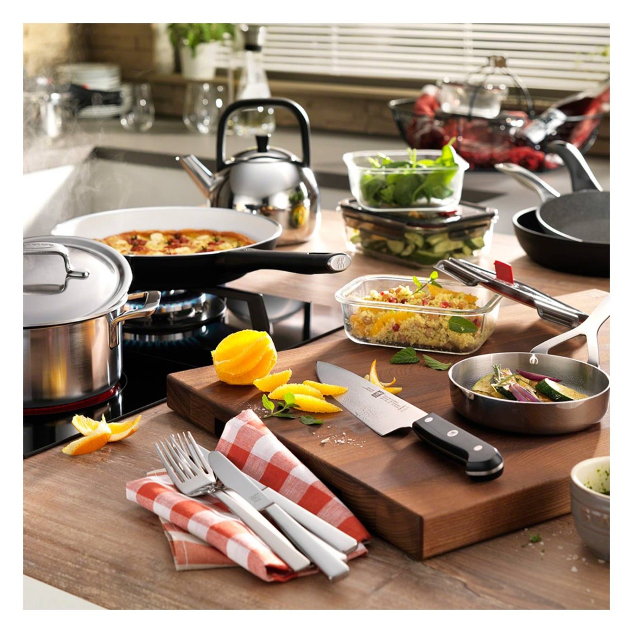 Zwilling J.A Henckels Μαχαίρι σεφ 20 εκ. σειρά Zwilling Gourmet Μαχαίρια Κουζίνας & Βάσεις κοπής