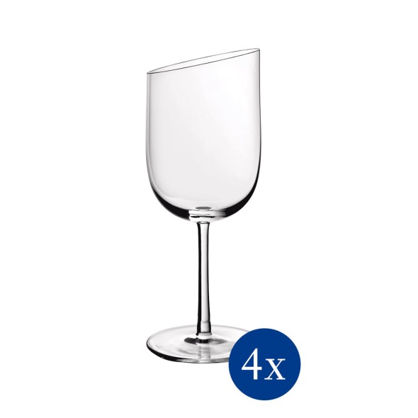 Villeroy & Boch Σετ 4 τεμ. ποτήρι λευκού κρασιού 0,30 λτ. σειρά NewMoon