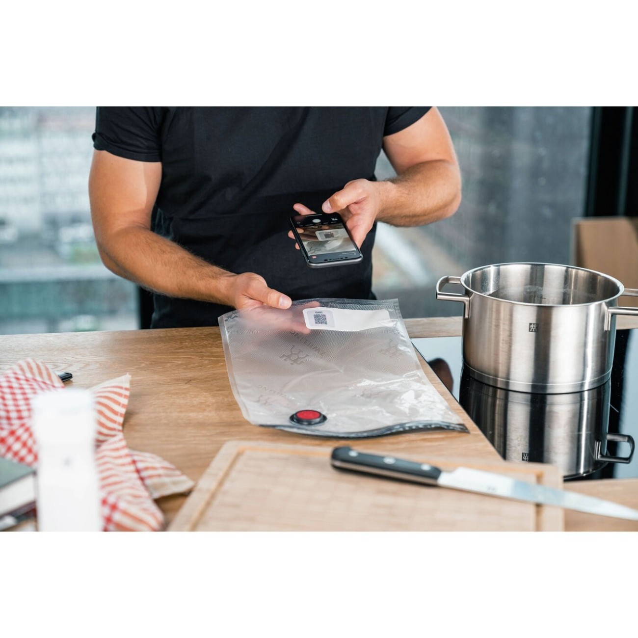 Zwilling Σακούλα Vacuum 1,25 lt./23x20 cm, σετ 10 τεμ. σειρά Fresh & Save Δοχεία Τροφίμων