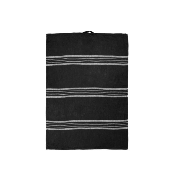 Asa Selection Πετσέτα ποτηριών 50x70εκ. Black lines σειρά Kitchen Towels