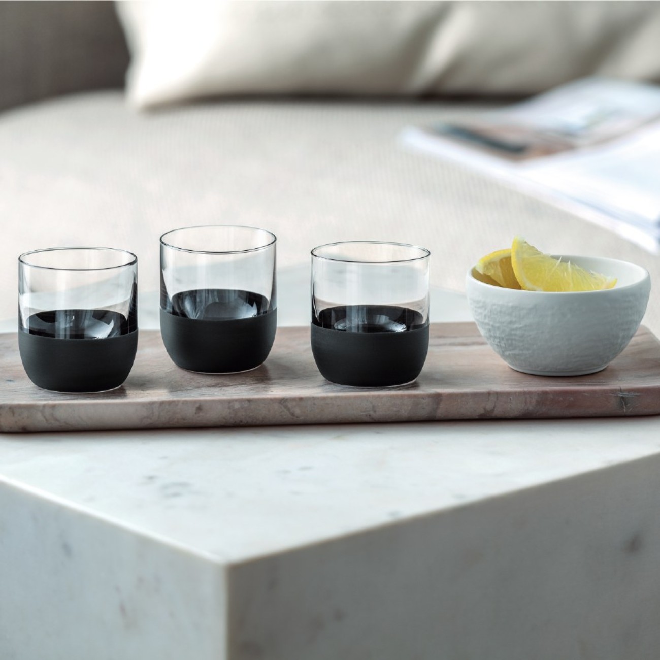 Villeroy & Boch Σετ 4 τεμ. ποτήρι σφηνάκι 0,04 λτ. σειρά Manufacture Rock Ποτήρια Ποτού
